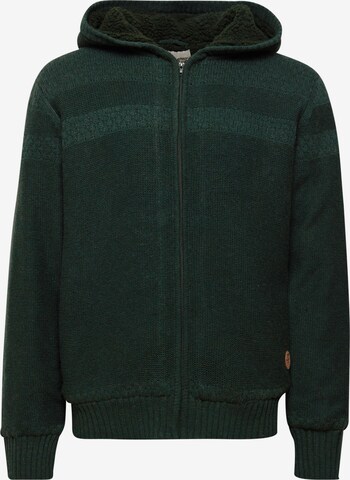 BLEND Knit Cardigan '20715875' in Green: front