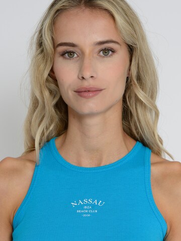 NASSAU Beach Club Top in Blue