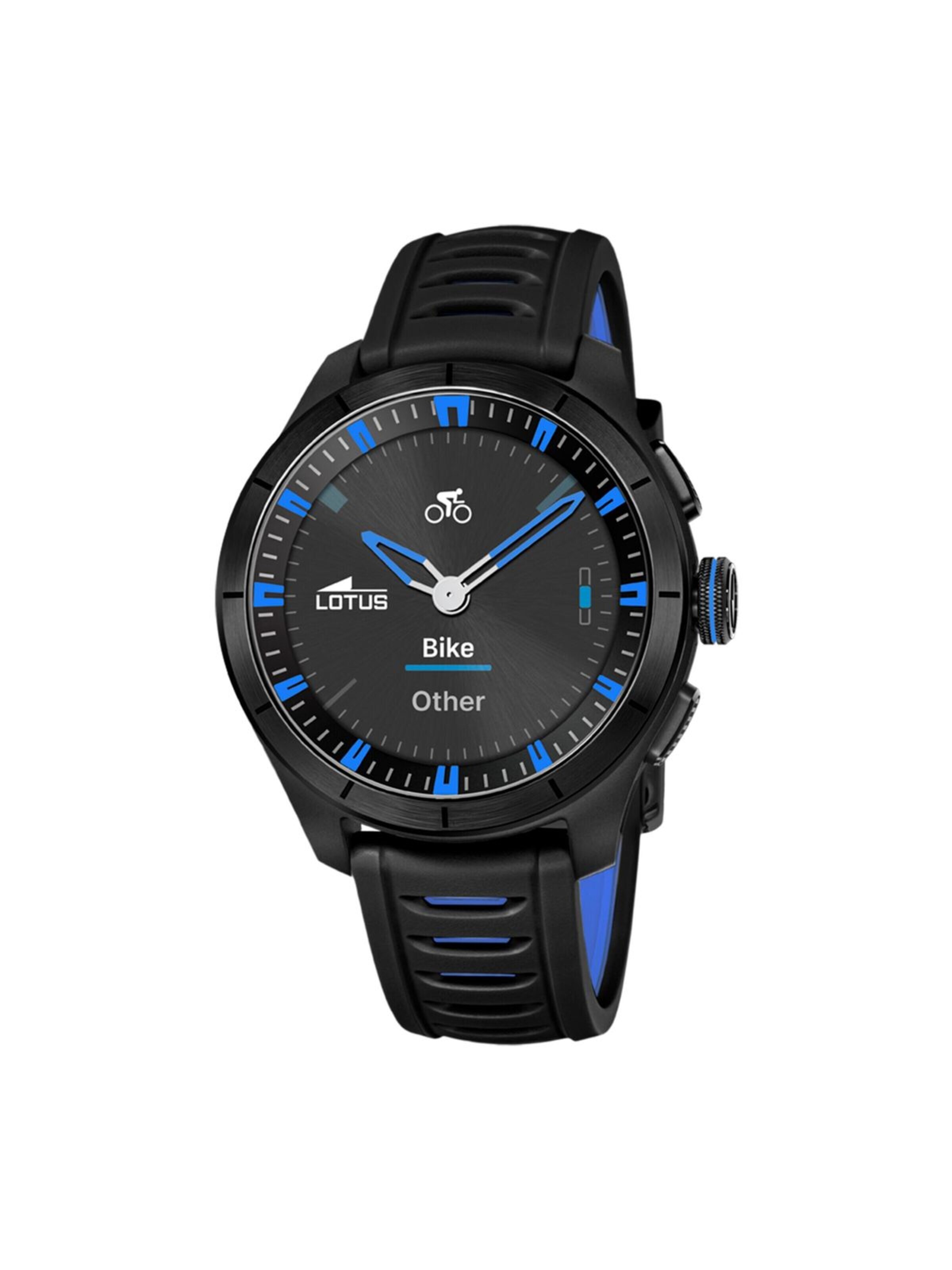 Montre digitale Lotus en noir