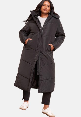 Manteau d’hiver Friends Like These en noir : devant