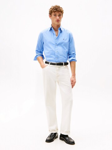 Coupe regular Chemise 'Flex' TOMMY HILFIGER en bleu