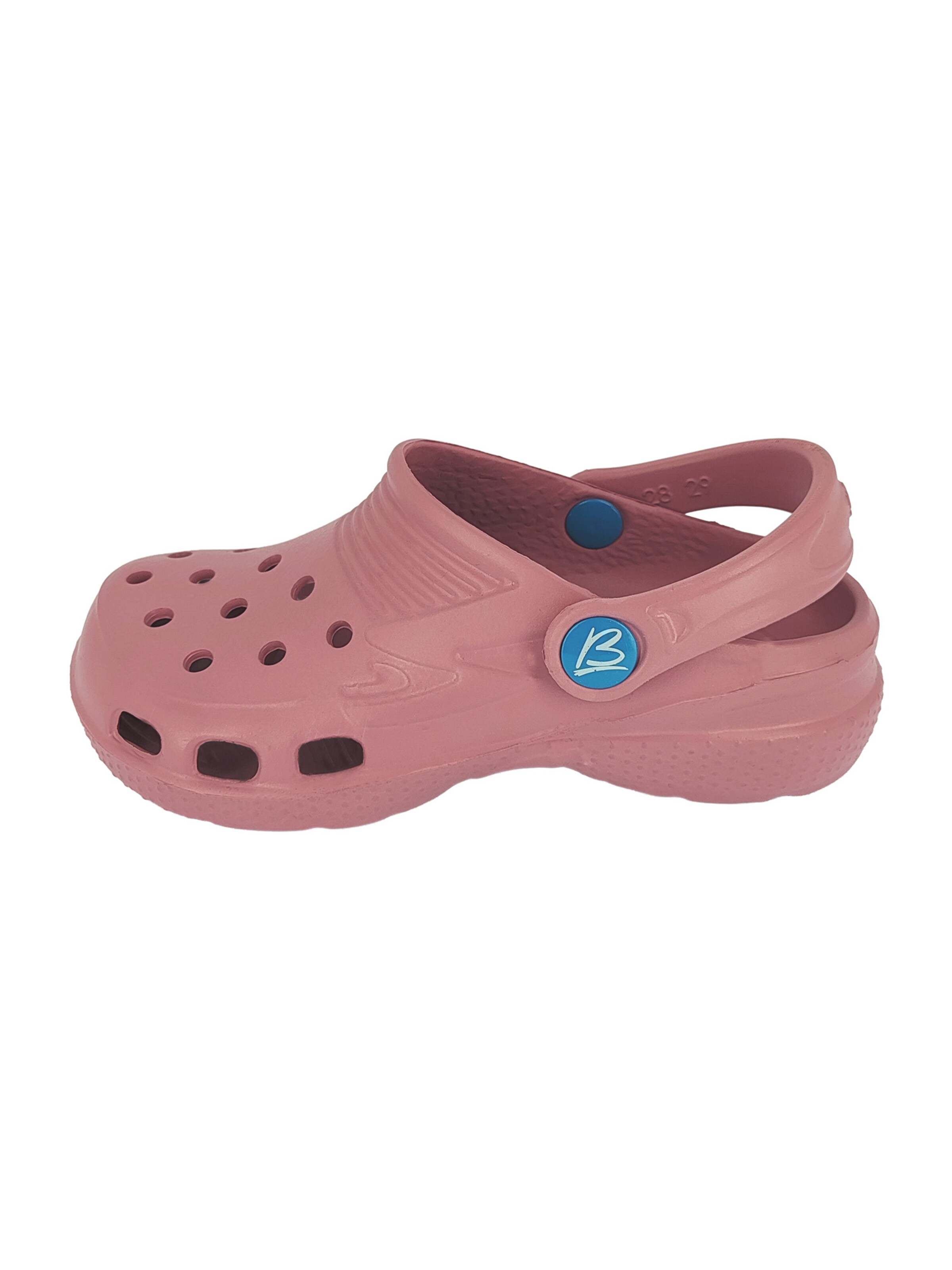 Chaussures ouvertes BECK en rose : devant