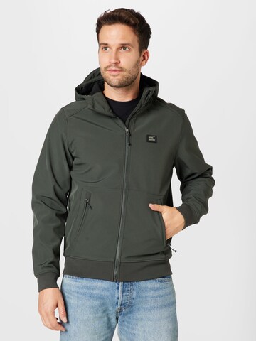 Vintage Industries Performance Jacket 'Ashore' in Green: front