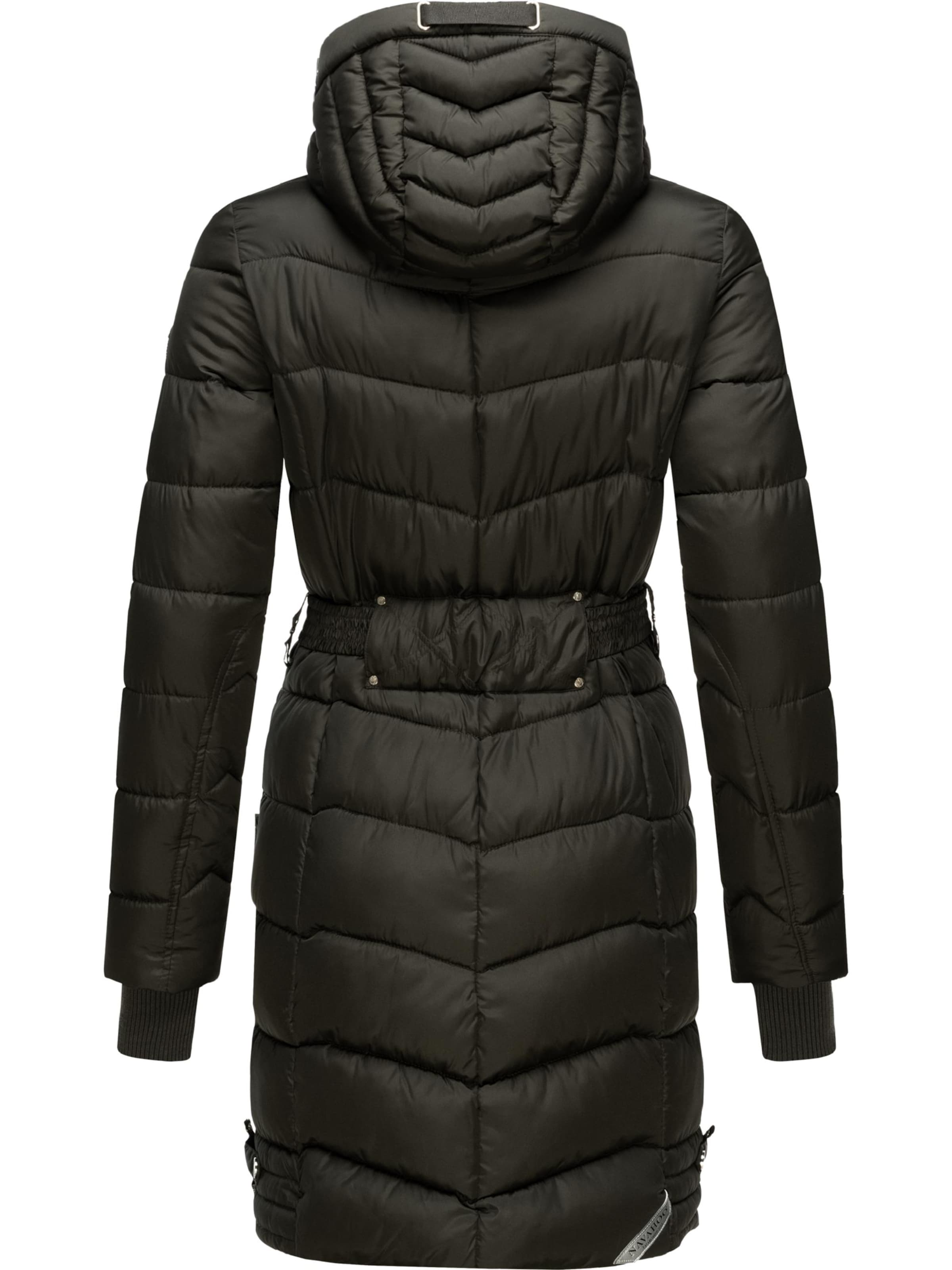 Palton de iarnă de la NAVAHOO pe negru