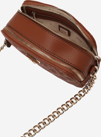 GUESS - Mala de ombro 'NOELLE' em castanho