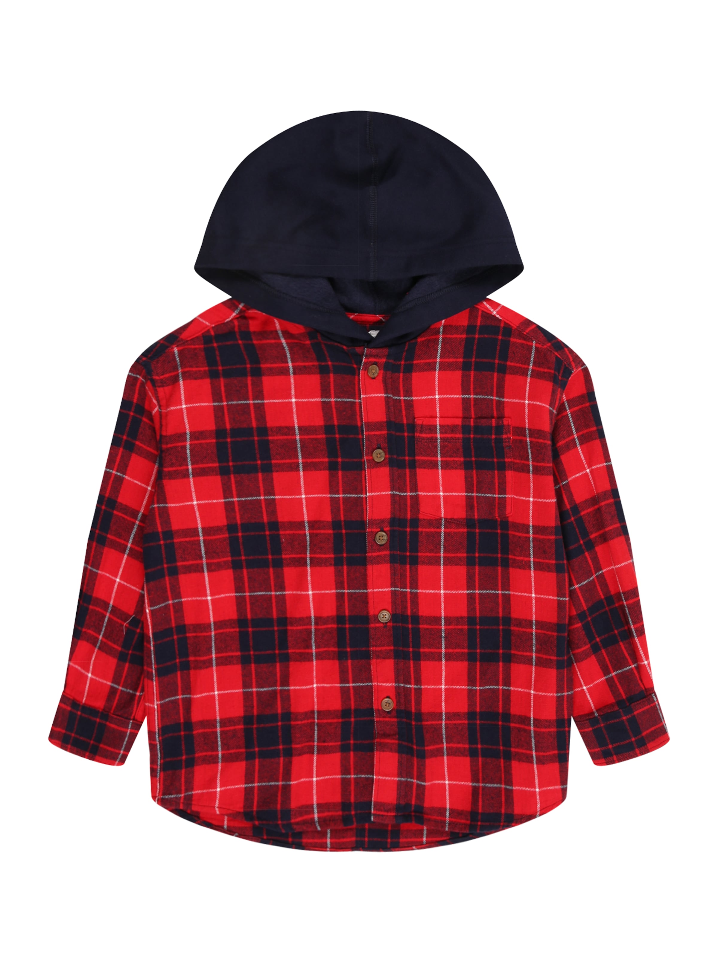 GAP Rovný strih Košeľa - Červená: predná strana