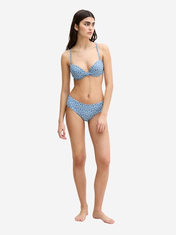Marc O'Polo Bikini Bottoms ' Shiny ' in Blue: front