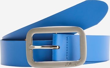 s.Oliver Belt in Blue: front