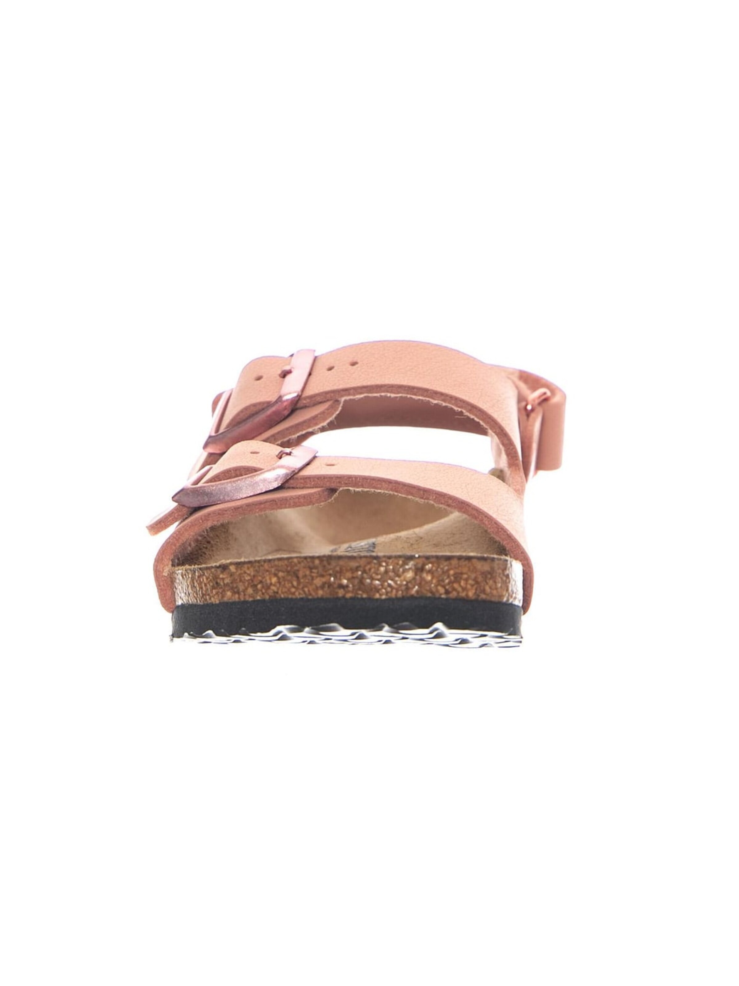 BIRKENSTOCK Sandały 'Milano HL Kids Birkibuc Narrow Fit Pink Clay' w kolorze różowy