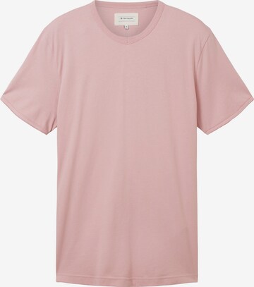 T-Shirt TOM TAILOR en rose : devant