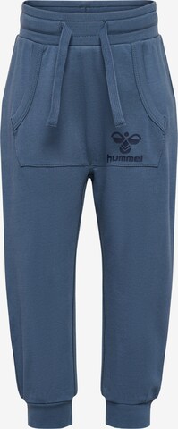 Hummel Regular Workout Pants 'FUTTE' in Blue: front