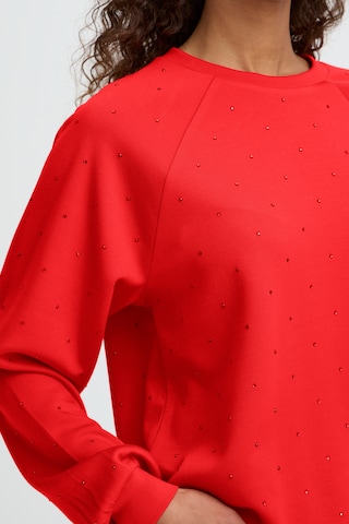 ICHI - Jersey 'Amias LS' en rojo