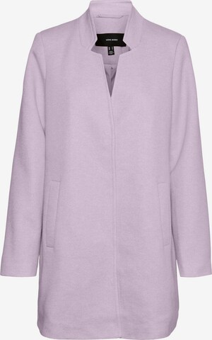 VERO MODA Between-Seasons Coat 'Katrine' in Purple: front