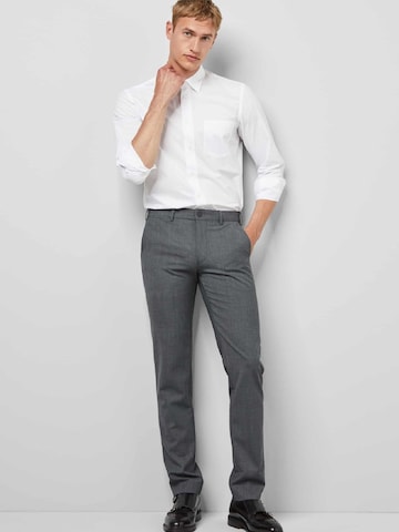 Coupe slim Pantalon chino MEYER en gris