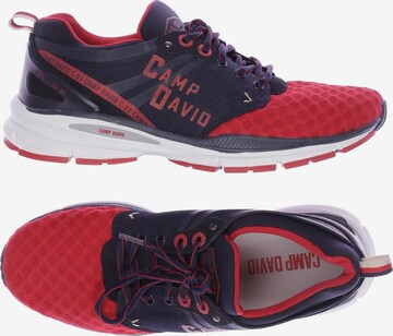 CAMP DAVID Sneakers & Trainers in 43 in Red: front