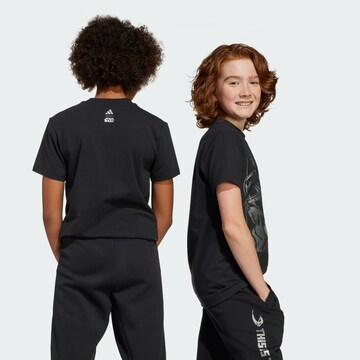 ADIDAS SPORTSWEAR Shirt 'Adidas x Star Wars The Mandalorian' in Black