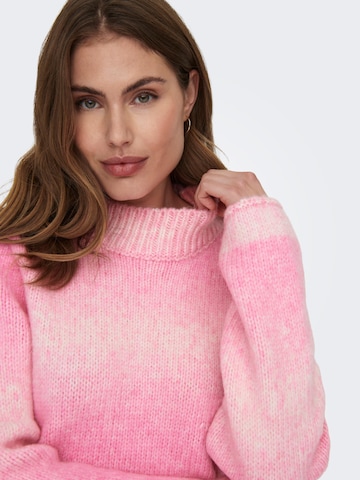 ONLY - Pullover em rosa