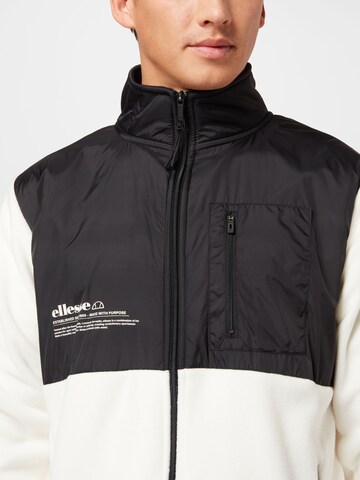 ELLESSE Fleece Jacket 'Solarolo' in White