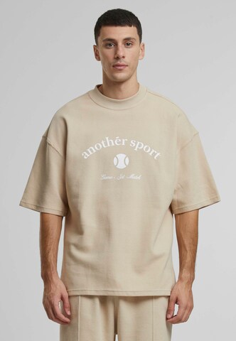 Another Cotton Lab Футболка в Бежевый: спереди
