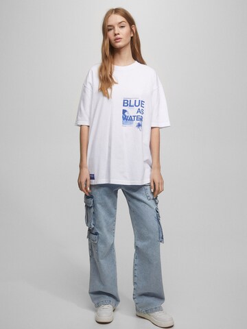 Pull&Bear Póló - fehér