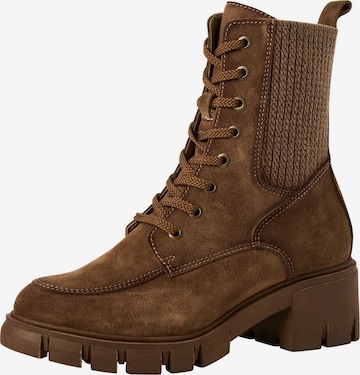 Tamaris Stiefelette in Braun: Vorderseite