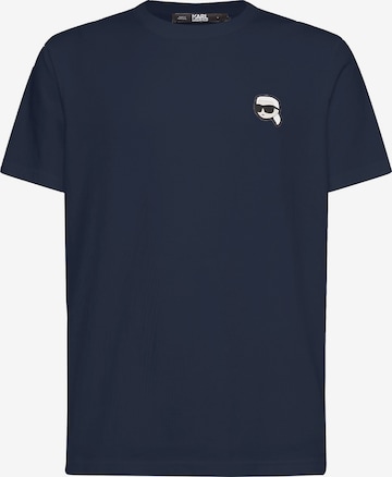 T-Shirt Karl Lagerfeld en bleu : devant