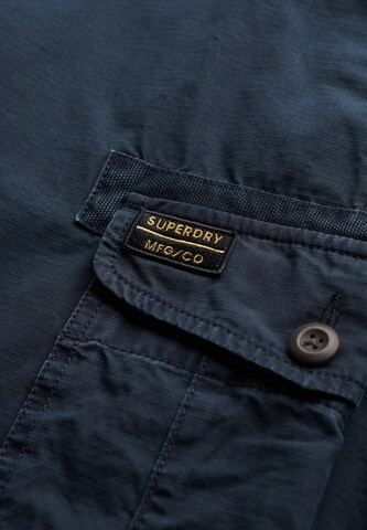 Superdry Regular Cargobroek in Blauw