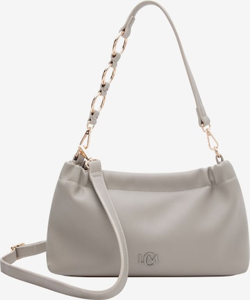 Borsa a spalla di L.CREDI in grigio: frontale