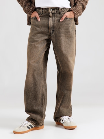 LEVI'S ® Baggy Дънки '578' в кафяво: отпред