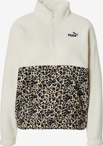 smėlio PUMA Sportinis megztinis 'Ess Graphic': priekis