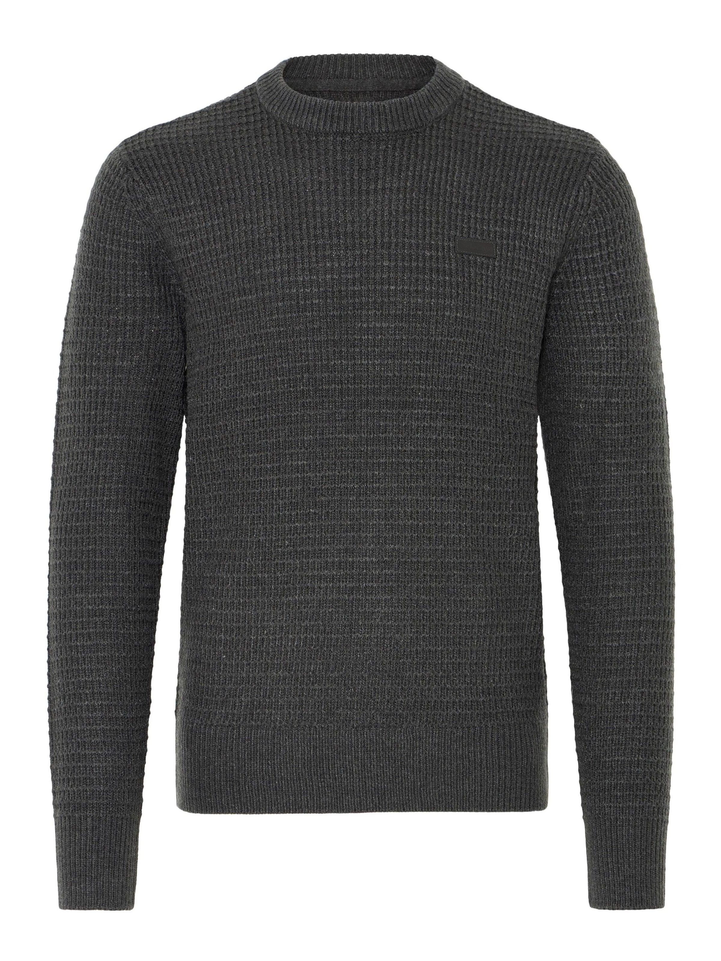 Pull-over BLEND en gris : devant