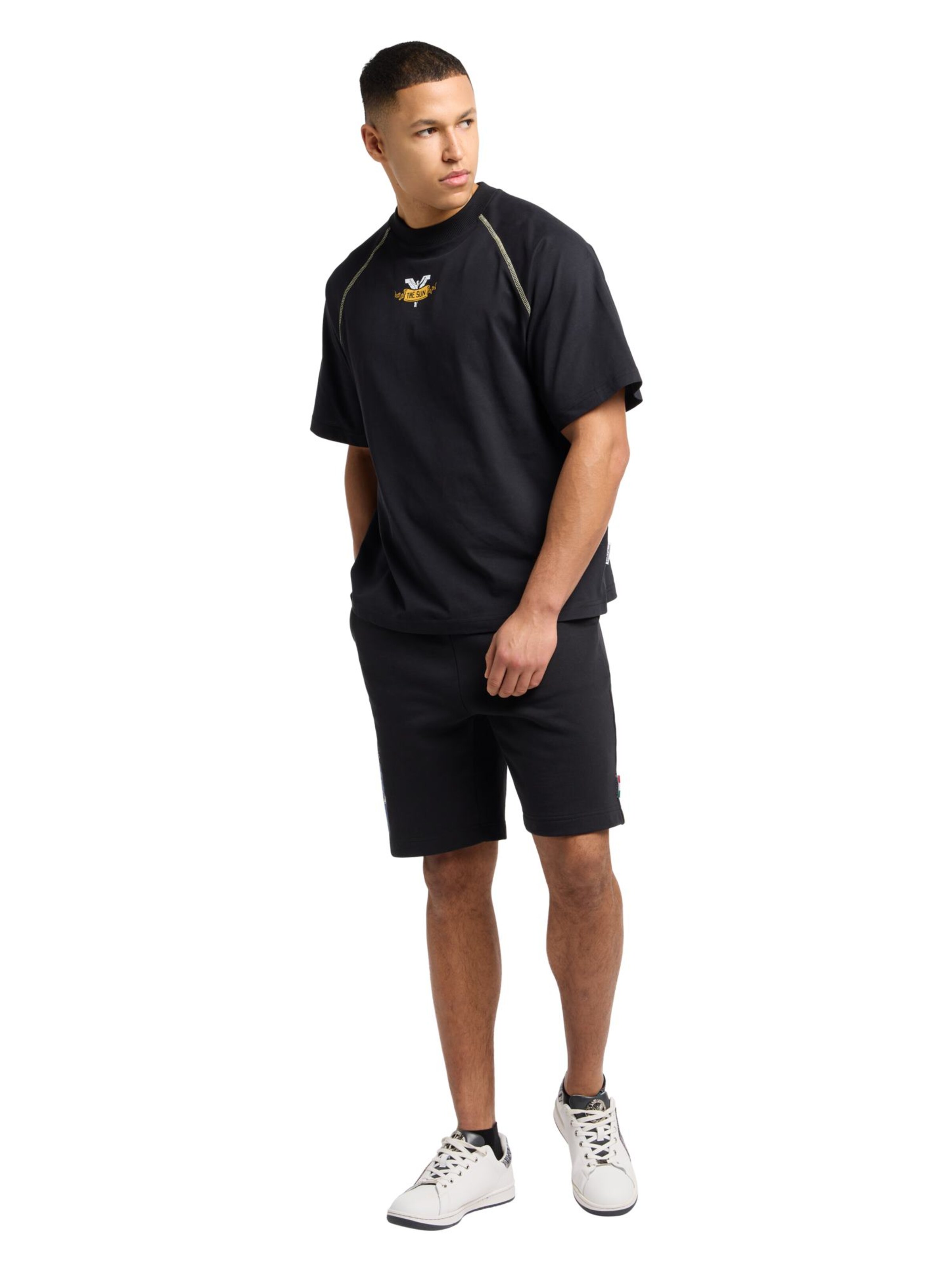 Regular Pantalon 'Eickhorn' Carlo Colucci en noir