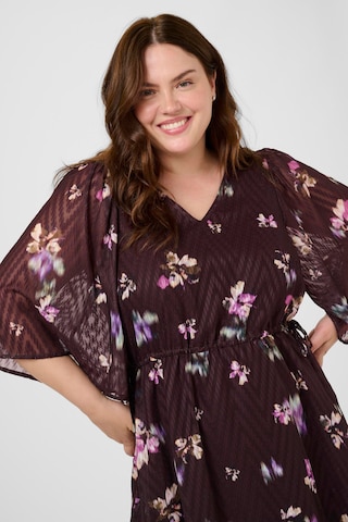 Robe 'KCclara' KAFFE CURVE en marron