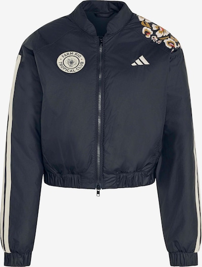 ADIDAS SPORTSWEAR Treenitakki 'FARM' koossa XS värissä vaaleabeige / karamelli / musta / valkoinen, Tuotenäkymä