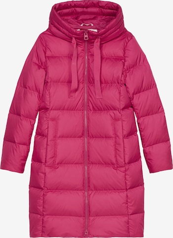 Manteau d’hiver Marc O'Polo en rose : devant