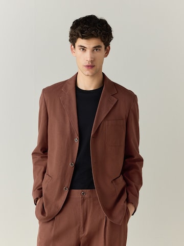 Next Regular Fit Sakko in Braun: Vorderseite