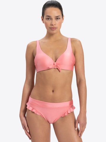 Beachlife Push-up Bikinitop 'Shine' in Pink