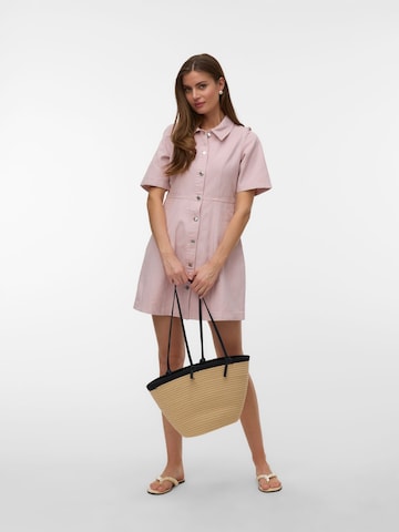 Robe-chemise 'VMDaisy ' VERO MODA en violet