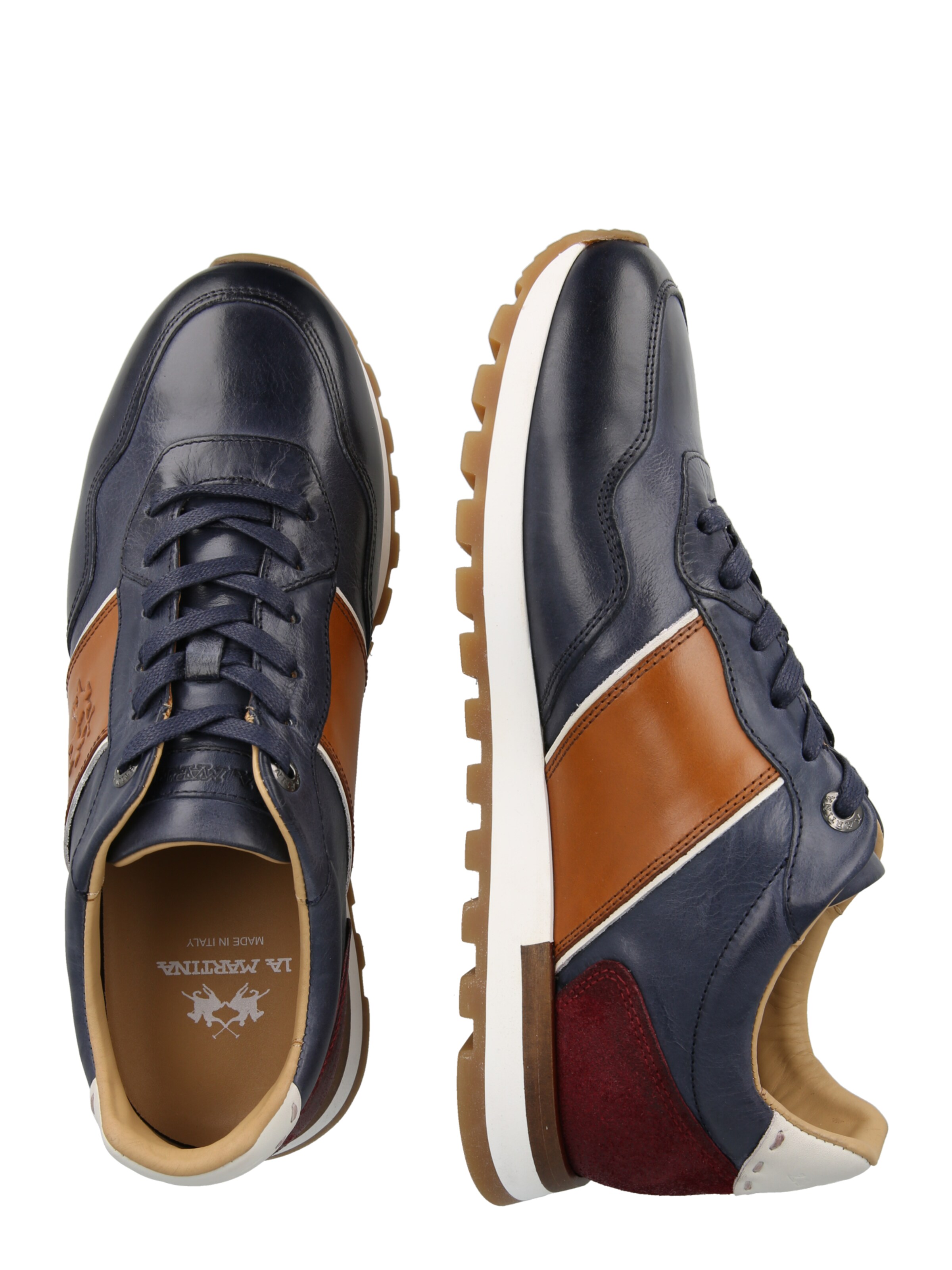 La Martina Platform trainers 'TODI' in Blue