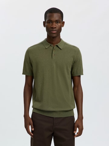 SELECTED Pullover 'SLHBerg' in Grün: Vorderseite