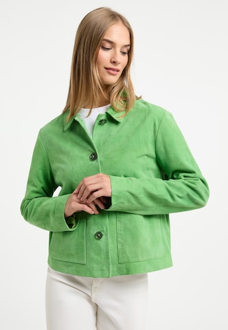 Frieda & Freddies NY Between-Season Jacket in Green: front