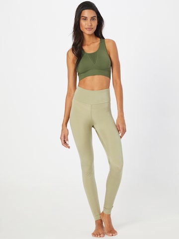 Hey Honey Skinny Workout Pants in Green