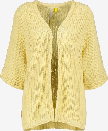 Alife and Kickin Knit Cardigan 'MacyAK' in Yellow: front