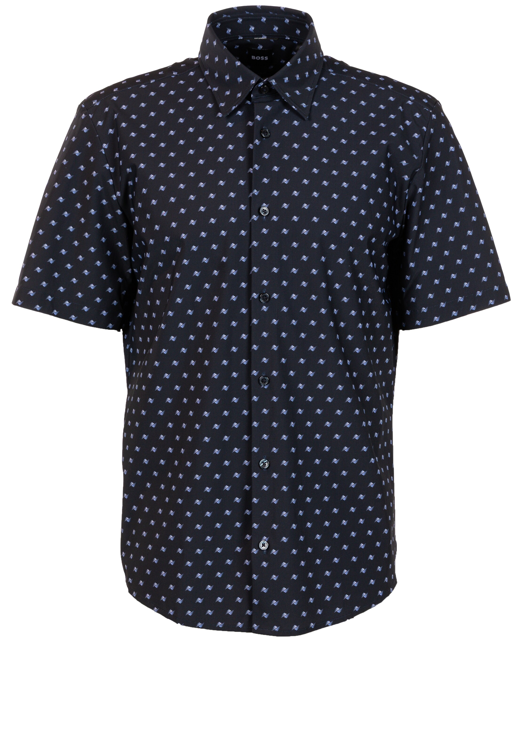 BOSS Regular Fit Hemd 'P-Liam' in Blau: Vorderseite