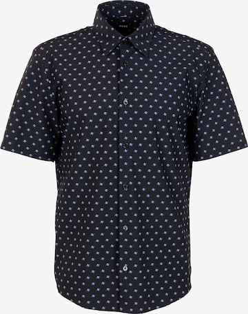 BOSS Regular Fit Hemd 'P-Liam' in Blau: Vorderseite