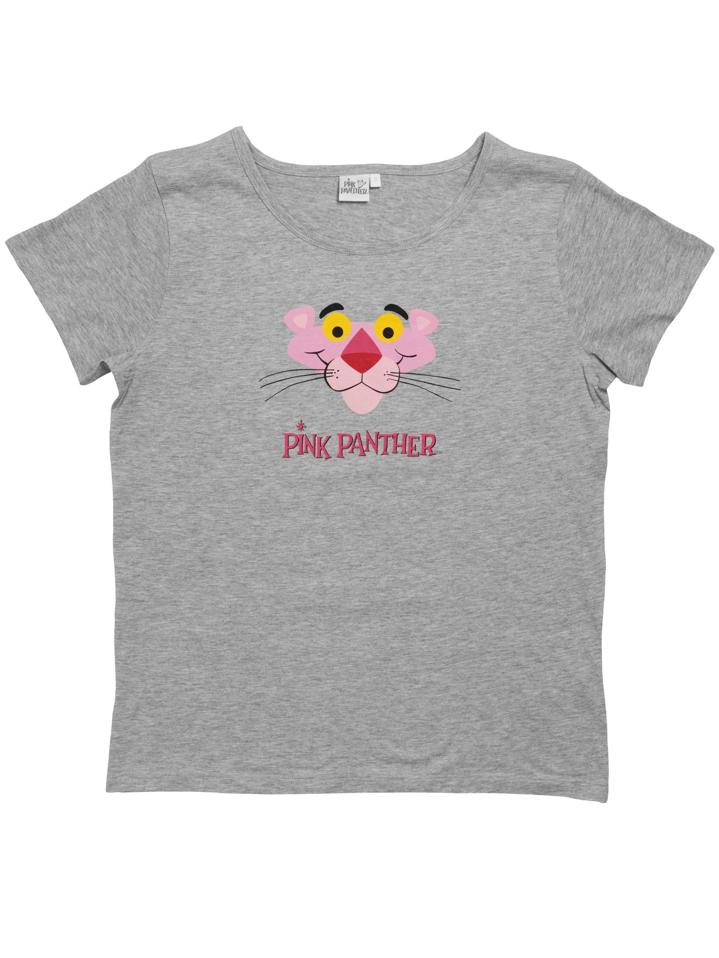 United Labels Shirt 'Pink Panther' in Grey: front