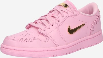 Baskets basses 'AIR JORDAN 1' Jordan en rose : devant