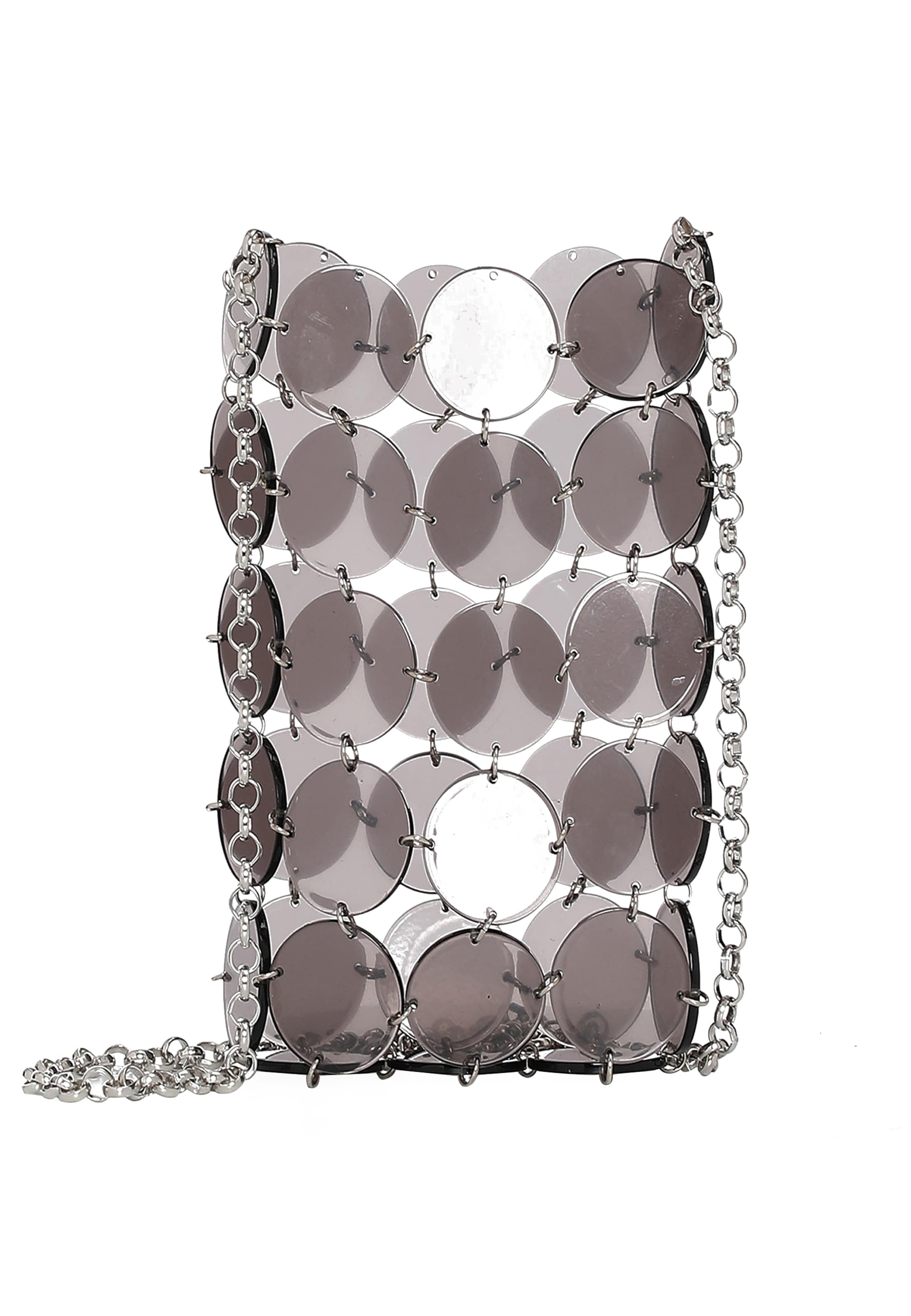 FELIPA - Mala de ombro em preto: frente