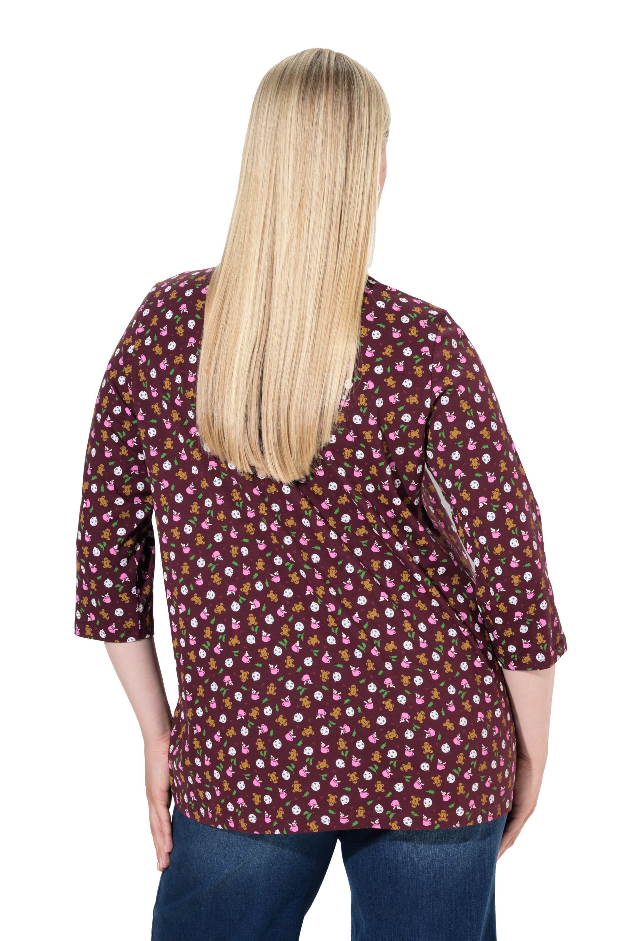 Ulla Popken Shirt in Rood