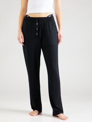 Pantalon de pyjama BOSS en noir : devant